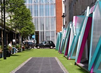 Baldosas inteligentes conforman Bird Street