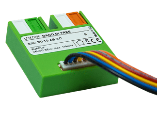 Nano Di Tree, es el nuevo sistema modular de entradas digitales de Loxone. Teniendo en su haber el proceso integrador de pulsadores, contactos de puertas, ventanas y sensores digitales en la Smart Home de la empresa. Este permite una perfecta integración modular debido a las 6 entradas digitales que están en el pequeño dispositivo.