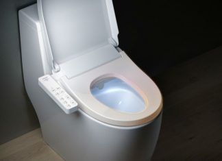 Small Smart Toilet Seat