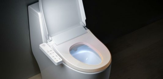 Small Smart Toilet Seat