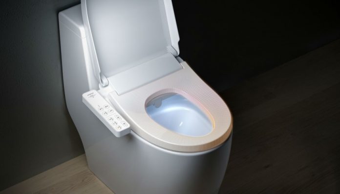 Small Smart Toilet Seat