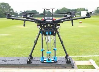 Baches de carretera serán reparados con drones que imprimen asfalto