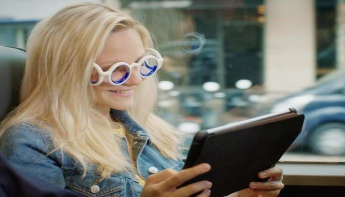 Estas gafas Seetroën evitan mareos cuando viajas en autos