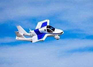 Transition, el coche volador se comercializará en el 2019