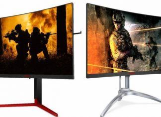AOC lanza monitores AGON curvos con resolución QHD para videojuegos