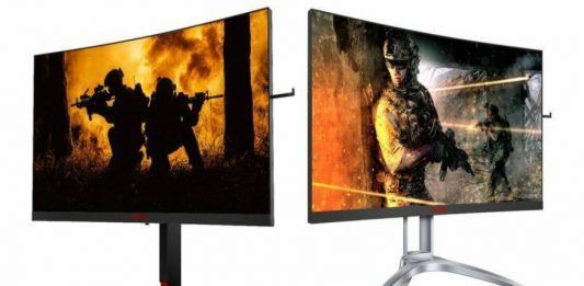 AOC lanza monitores AGON curvos con resolución QHD para videojuegos