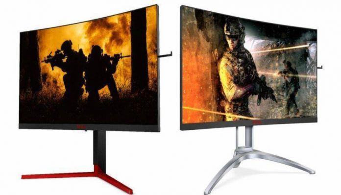 AOC lanza monitores AGON curvos con resolución QHD para videojuegos