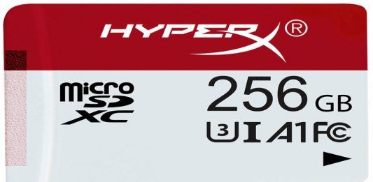 Kingston lanza tarjetas MicroSD HyperX para videojuegos de hasta 256 GB