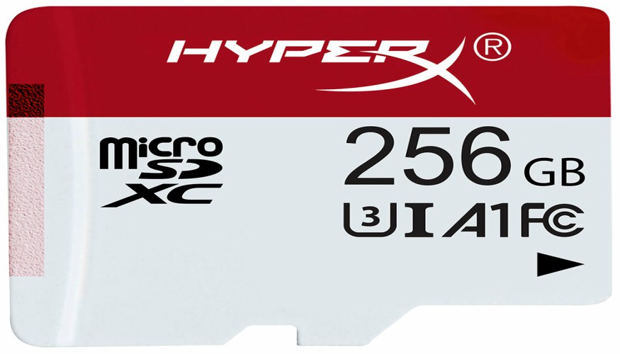 Kingston lanza tarjetas MicroSD HyperX para videojuegos de hasta 256 GB