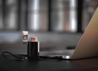 E-Slim: el encendedor electrónico de lujo, sin gas ni percutor E-Slim