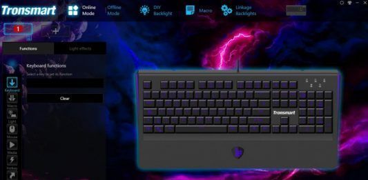 El sorprendente teclado Tronsmart TK09R para gamers