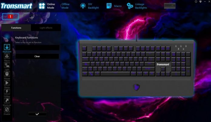 El sorprendente teclado Tronsmart TK09R para gamers
