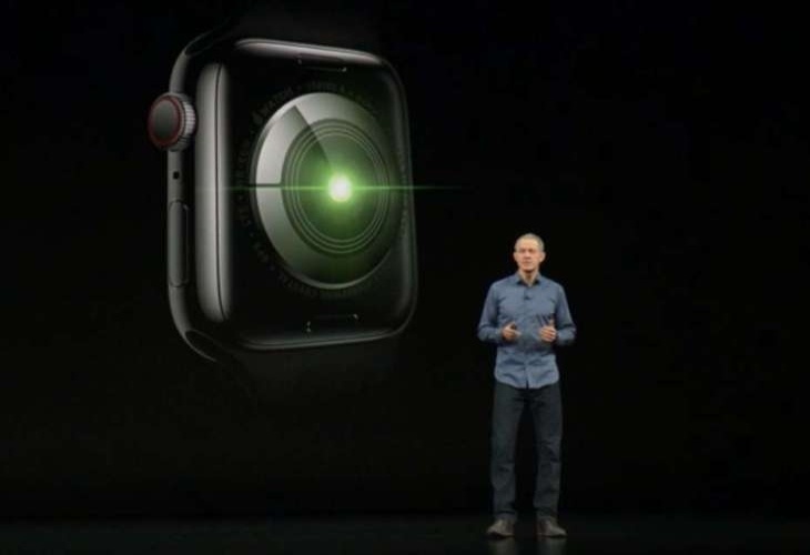 Presentan el nuevo Apple Watch Series 4 con monitor superior