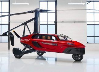 El primer coche volador, Pal V Liberty circulará en el 2020
