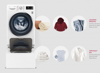Lavadoras de LG con inteligencia artificial y tecnología TurboWash 360