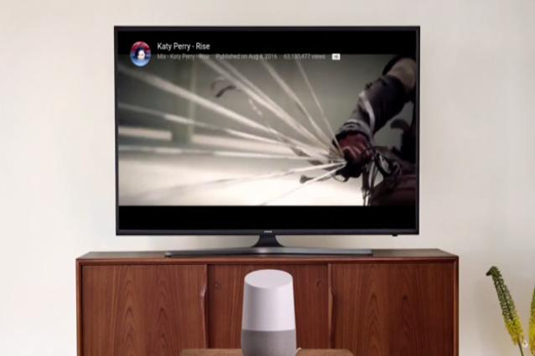 Controlar la televisión con Google Home