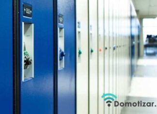 decorar con taquillas metálicas