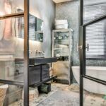 tendencia de baños de color negro