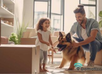 consejos para mudarse con niños y mascotas