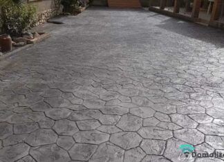 hormigón impreso en paisajismo