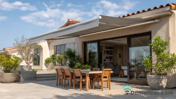 ventajas de los toldos domóticos en viviendas