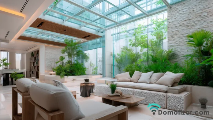 características de un cerramiento de terraza domótico