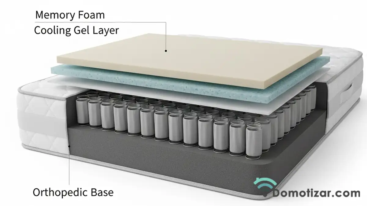 Tipos de colchones king size según su tecnología