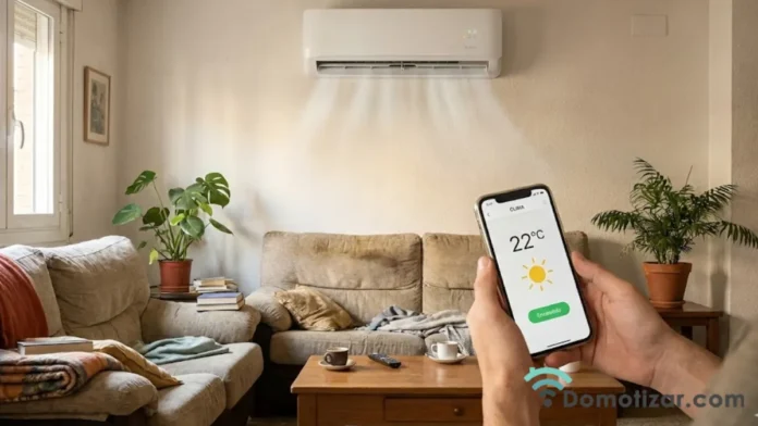 cómo convertir un aire acondicionado tradicional en inteligente