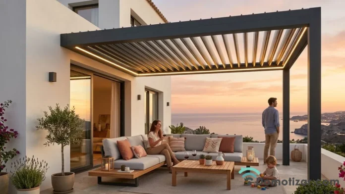 cómo elegir pérgola bioclimática en Málaga
