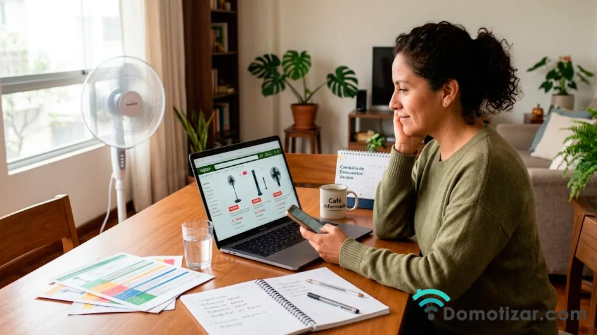 campaña de verano ventiladores en descuento