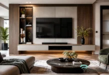 Ideas de muebles para TV modernos que harán que tu sala parezca más amplia, ordenada y elegante muebles para tv modernos para sala